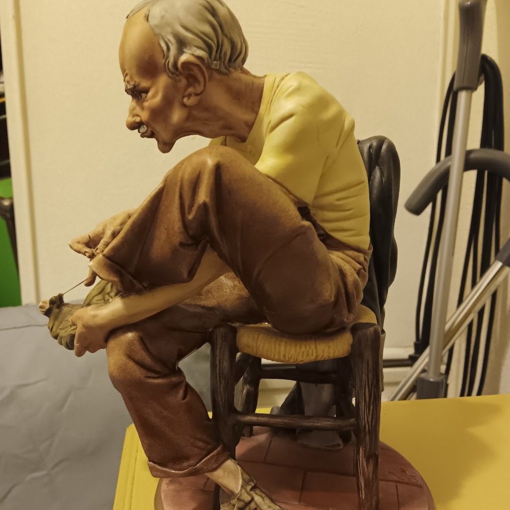 10 inch tall Porcelain , Capo Di Monte ,